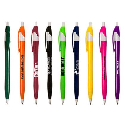 Custom Colored Slimster Promotional Pen - All Colors 