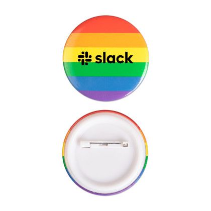 Custom Logo Pride Button | Promotional Buttons