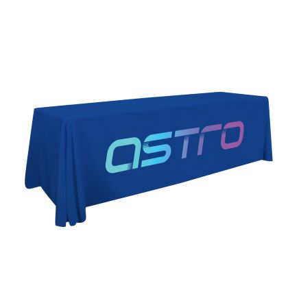 LazerLine 3-sided 8' Throw Full Color Front Logo - Cobalt