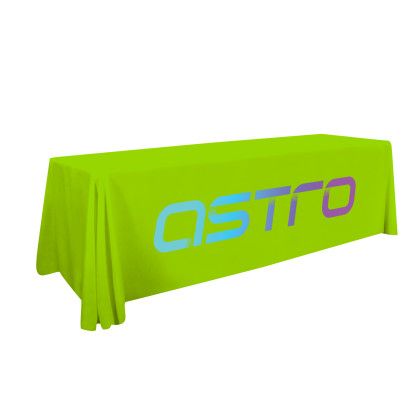 LazerLine 3-sided 8' Throw Full Color Front Logo - Lime green