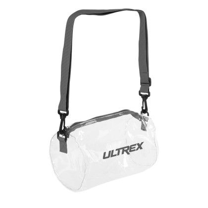 Clear and Gray Promotional Seymour Barrel Bag