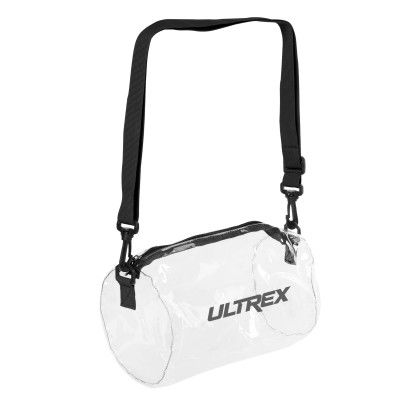 Clear and Black Promotional Seymour Barrel Bag