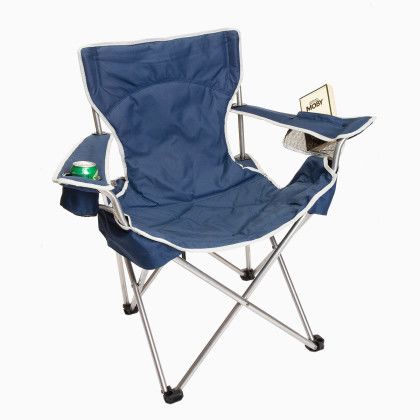 Navy The Big-Un Custom Folding Camp Chair Navy The Big-Un Custom Folding Camp Chair