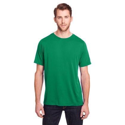 CORE365 Adult Fusion ChromaSoft Performance T-Shirt - Kelly green