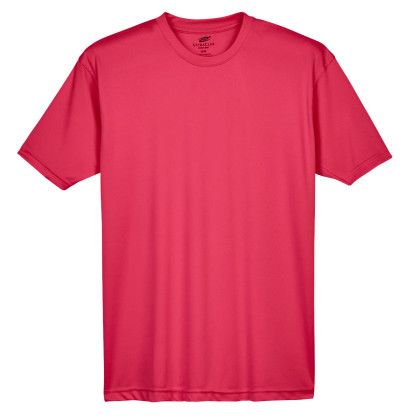 Men's Cardinal Custom Sport Performance Interlock T-Shirt