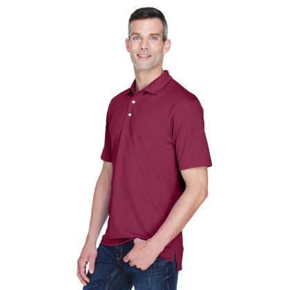  Men's Stain-Release Performance Custom Polo