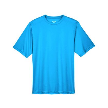 Printed Team 365 Men's Zone Performance T-Shirt - Electric Blue