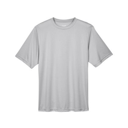 Printed Team 365 Men's Zone Performance T-Shirt - Sport Silver