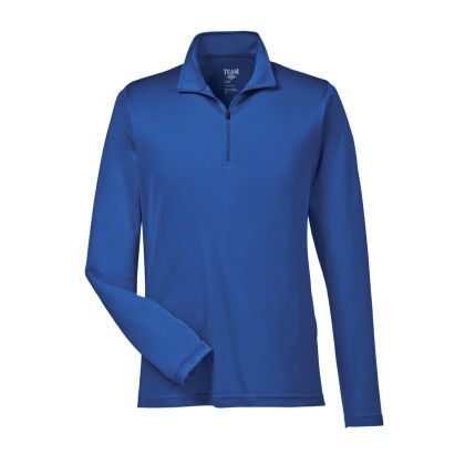 Printed Team 365 Men's Zone Performance 1/4 Zip - Sport Royal