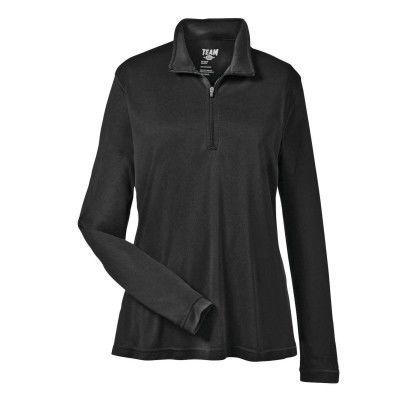 Promo Team 365 Ladies' Zone Performance 1/4 Zip - Black