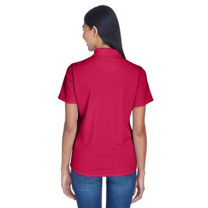 Cardinal Ladies Custom Stain-Release Performance Polo - Back