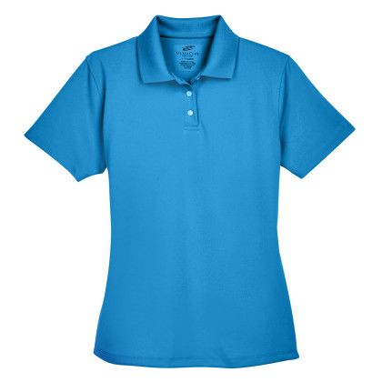 Pacific Blue Ladies Custom Stain-Release Performance Polo