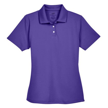 Purple Ladies Custom Stain-Release Performance Polo