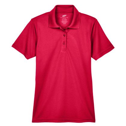 Cardinal Ladies Custom UltraClub Cool & Dry Mesh Pique Polo