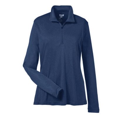 Promo Team 365 Ladies' Zone Performance 1/4 Zip - Sport Dark Navy