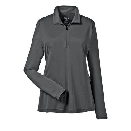 Promo Team 365 Ladies' Zone Performance 1/4 Zip - Sport Graphite