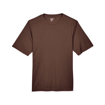 Printed Team 365 Men's Zone Performance T-Shirt - Sport Dark Brown