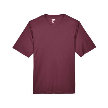 Printed Team 365 Men's Zone Performance T-Shirt - Sport Dark Maroon