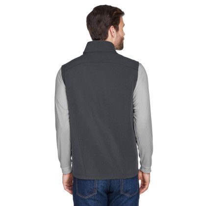 Back - Custom Two-Layer Poly Fleece Men's Cruise Vest