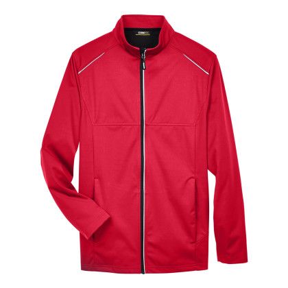 Classic Red Custom Men's Techno Lite CORE365 3-Layer Shell Jacket