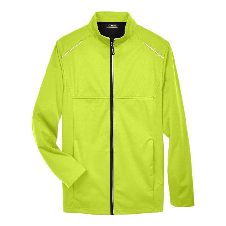 Core365 CE708 Men's Techno Lite Three-Layer Knit Tech-Shell Jacket