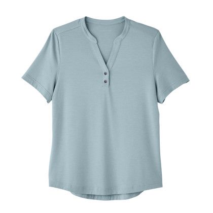 Opal Blue North End Ladies' Custom Stretch Performance Polo