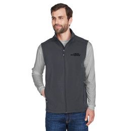 Custom Men's CORE365 Cruise 2-Layer Fleece Bonded Soft Shell Vest