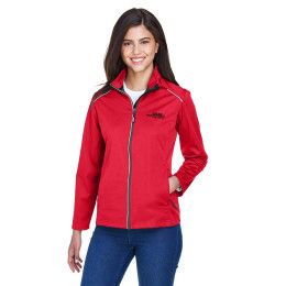 Custom Ladies' Techno Lite CORE365 3-Layer Knit Tech Shell Jacket