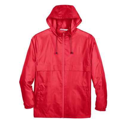 Team 365 Zone Protect Lightweight Jacket with Logo Sport Red