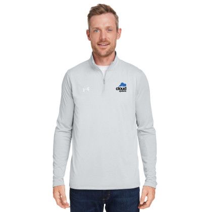 Logo Under Armour Men's Team Tech Quarter-Zip | Custom Pullovers