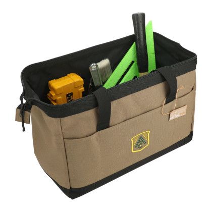 Custom NBN Recycled Utility Zippered Tool Tote - Filled