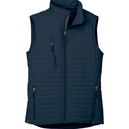 Navy Custom Women's Front Runner Storm Creek Eco-Insulated Quilted Vest