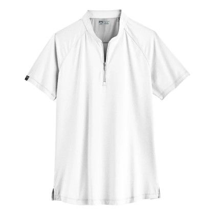 White Custom Women's Visionary II Short Sleeve Eco-Friendly Polo