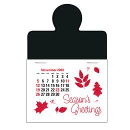 Custom Imprint Press-N-Stick Calendar-Center Bubble