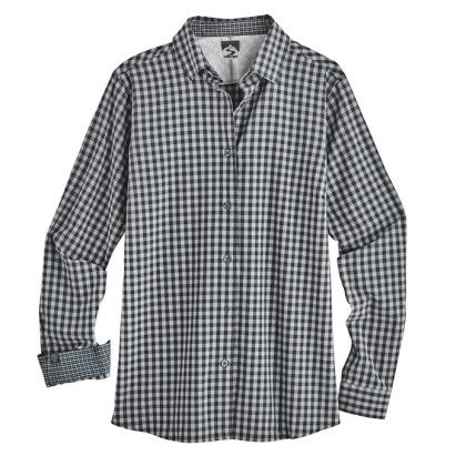 Jet Promo Women's Influencer Gingham Storm Creek Eco Dress Shirt