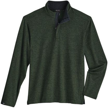 Spruce Green Custom Men's Storm Creek Sidekick Eco Quarter Zip