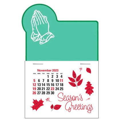 Press-N-Stick Promo Calendar - Praying Hands