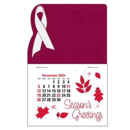 Press-N-Stick Calendar - Ribbon with Imprint