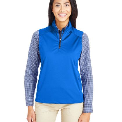 Core 365 Ladies' Techno Lite Quarter Zip Vest