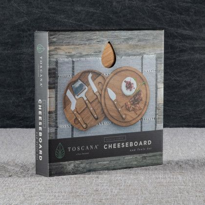 Logo Acacia Circo Cheese Cutting Board Tools Set - Packaging