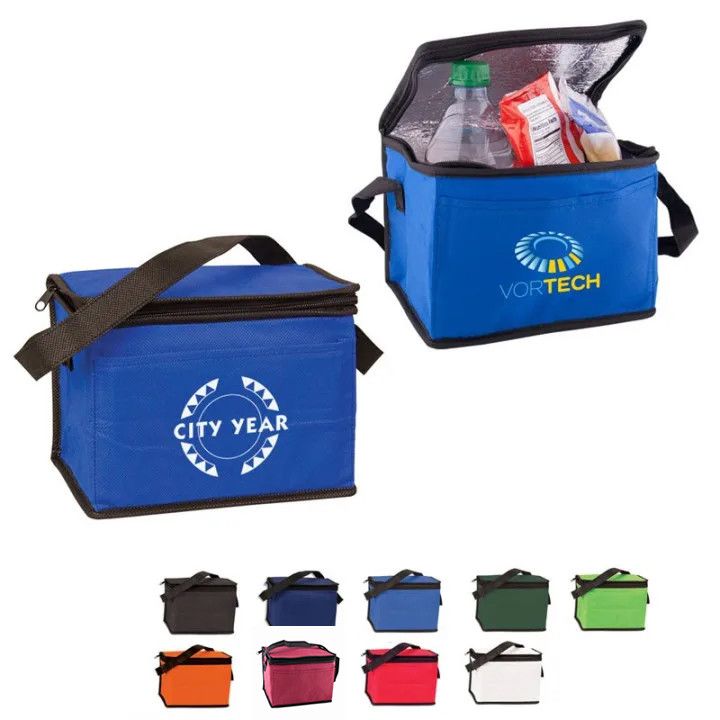 Custom Non-Woven Six Pack Cooler Bags