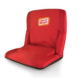 Logo Ventura Portable Reclining Stadium Seat | Custom Stadium Cushions