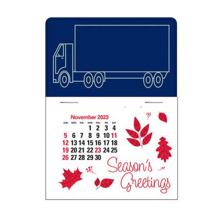 Custom Press-N-Stick Calendar - Truck