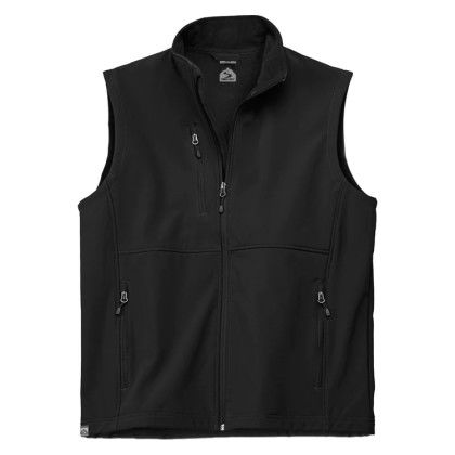 Black Promo Men's Stretch Trailblazer Fleece Lined Eco Vest