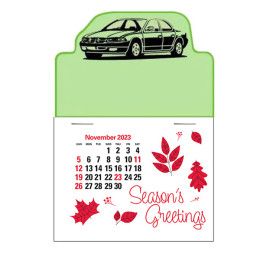 Press-N-Stick Calendar - Car Promo