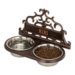 Wall Mounted Personalized Pet Food Feeder