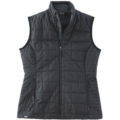 Black Custom Women's Traveler Packable Storm Creek Eco Vest