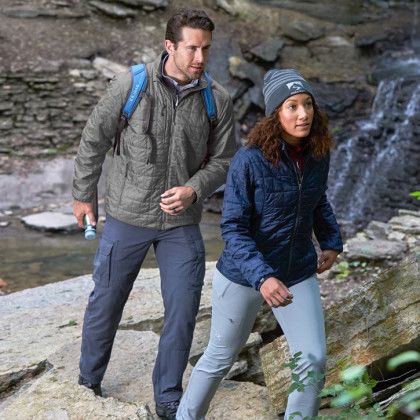 Lifestyle Custom Women's Traveler Packable Storm Creek Eco Jacket