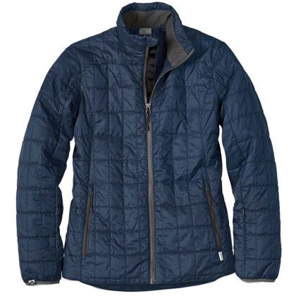 Navy Custom Women's Traveler Packable Storm Creek Eco Jacket