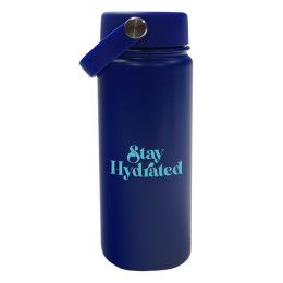 Promo 22 oz Hudson Stainless Steel Bottle - Blue